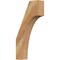 Ekena Millwork 4"W x 12"D x 24"H Westlake Rough Sawn Knee Brace, Western Red Cedar BRC04X12X24WTL00RWR - alternate 1